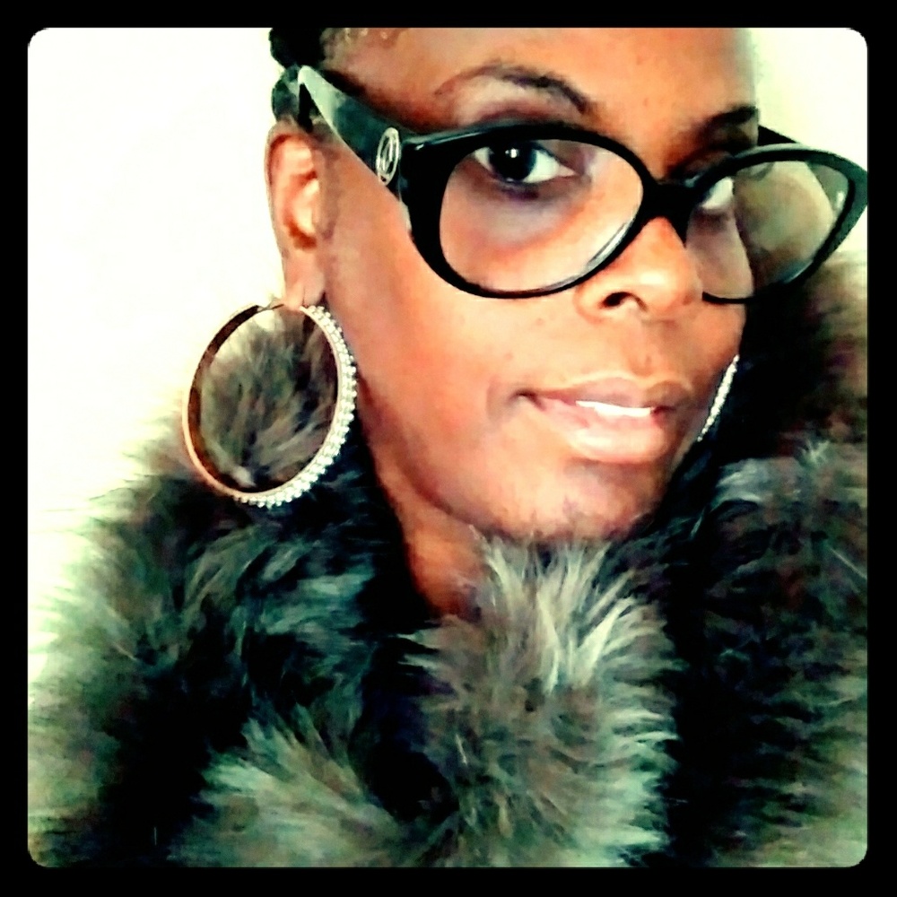 Fur neck scarf